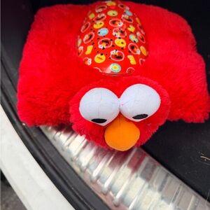 Red Elmo pillow pet